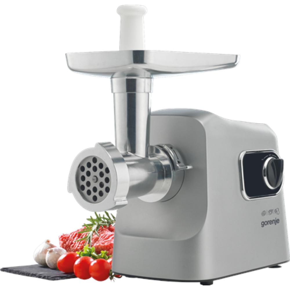 Gorenje Meat grinder , MG2500DS , Stainless Steel/White , 2500 W , Number of speeds 1 , Throughput (kg/min) 2.8