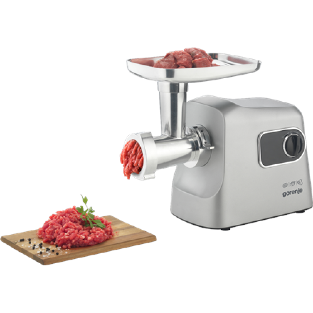 Gorenje Meat grinder , MG2500DS , Stainless Steel/White , 2500 W , Number of speeds 1 , Throughput (kg/min) 2.8