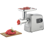 Gorenje Meat grinder , MG2500DS , Stainless Steel/White , 2500 W , Number of speeds 1 , Throughput (kg/min) 2.8