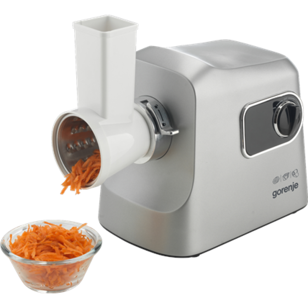 Gorenje Meat grinder , MG2500DS , Stainless Steel/White , 2500 W , Number of speeds 1 , Throughput (kg/min) 2.8