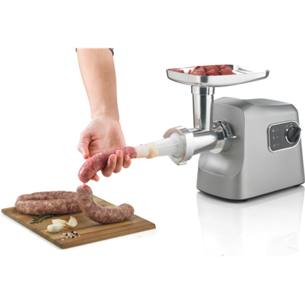 Gorenje Meat grinder , MG2500DS , Stainless Steel/White , 2500 W , Number of speeds 1 , Throughput (kg/min) 2.8