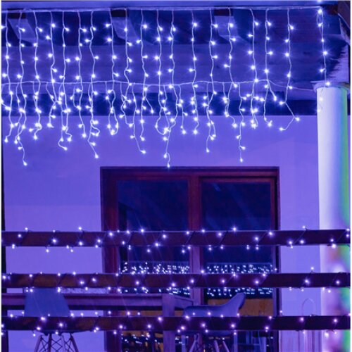 Twinkly Icicle Smart LED Lights 190 RGB (Multicolor), 5m, Transparent wire Twinkly Icicle Smart LED Lights 190, 5m, Transparent wire Twinkly RGB – 16M+ colors