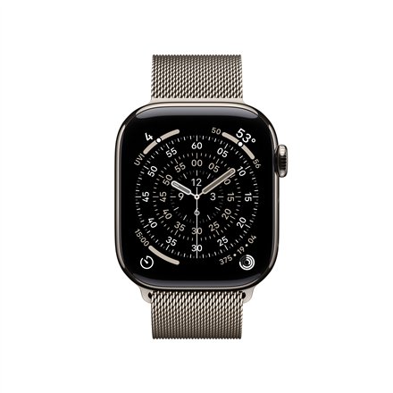 Watch Series 11 , Smart watch , GPS (satellite) , LTPO OLED Always-On Retina , Waterproof , Natural Titanium