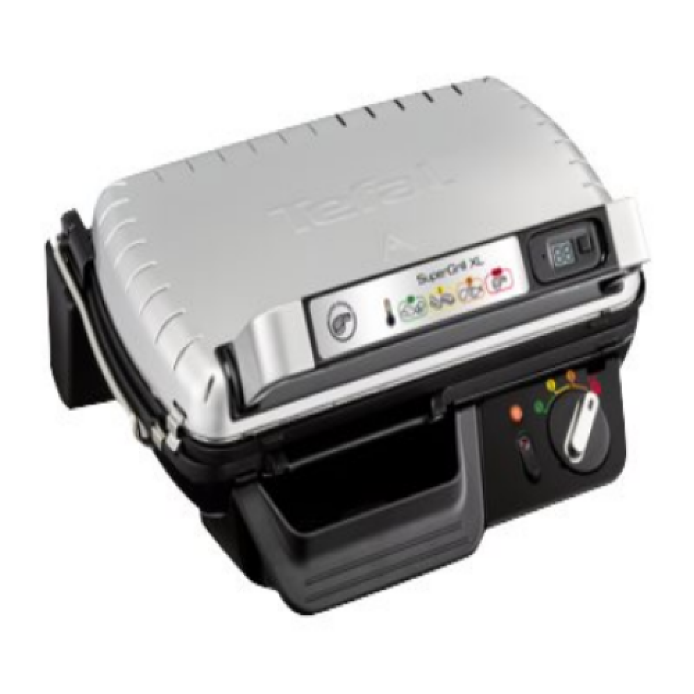 TEFAL Grill , GC461B34 , Table , 2400 W , Black/Stainless Steel