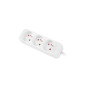 Lanberg Cable Power Strip 3M 3X French Outlets Quality-Grade Copper , PS0-03E-0300-W