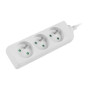 Lanberg Cable Power Strip 3M 3X French Outlets Quality-Grade Copper , PS0-03E-0300-W