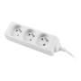 Lanberg Cable Power Strip 3M 3X French Outlets Quality-Grade Copper , PS0-03E-0300-W