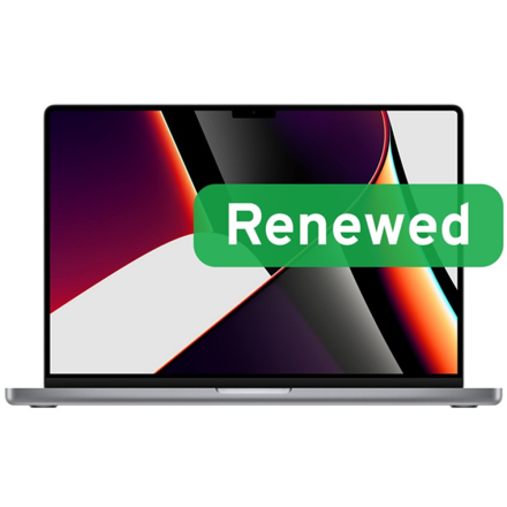 Apple Renew Grade B , MacBook Pro 16 A2485, 2021 , 16.2 , 32 GB , SSD , 1000 GB , Apple M1 Max 32-core GPU , macOS , Keyboard language US , 12 month(s)