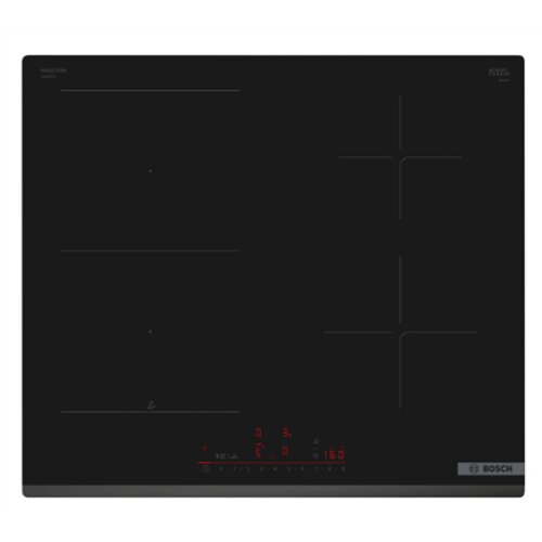 Bosch , Hob , PVS63KHC1Z Series 6 , Induction , Number of burners/cooking zones 4 , Touch , Timer , Black