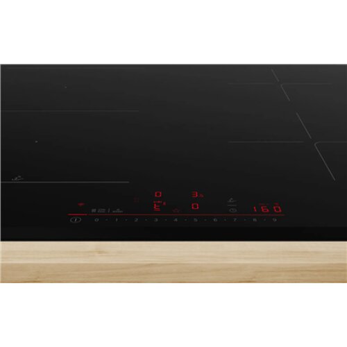 Bosch , Hob , PVS63KHC1Z Series 6 , Induction , Number of burners/cooking zones 4 , Touch , Timer , Black