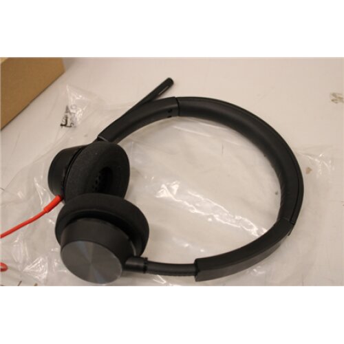 SALE OUT. , Poly , USB-A Headset , Yes , Blackwire 3320, Microsoft , Built-in microphone , DEMO , USB Type-A , Wired , Black