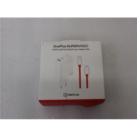 SALE OUT. OnePlus SUPERVOOC 120W Dual Ports Power Adapter - EU Version , OnePlus SUPERVOOC 120W Dual Ports Power Adapter , DAMAGED PACKAGING