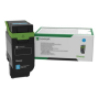 Lexmark CS632, CX635 Cyn Rtn 11.7K Cartridge , Lexmark 75M2XC0 , Lexmark - cyan - original - toner cartridge - LCCP, LRP , Toner cartridge , Cyan