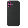 Apple Case with MagSafe , Apple , iPhone 16 Plus , Silicone , Black