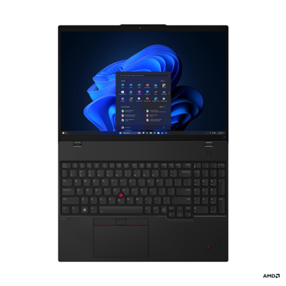 Lenovo ThinkPad L16 G2 AMD , Black , 16 , IPS , WUXGA , 1920 x 1200 pixels , Anti-glare , AMD Ryzen 7 PRO , 250 , 32 GB , SO-DIMM DDR5 , Solid-state drive capacity 1000 GB , AMD Radeon 780M Graphics , Windows 11 Pro , 802.11be , Bluetooth version 5.4 , LT