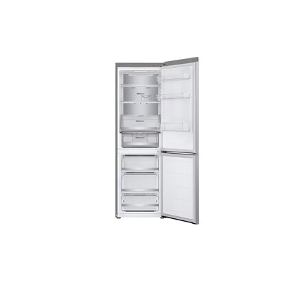 LG Refrigerator , GBV7170EPY , Energy efficiency class E , Free standing , Combi , Height 186 cm , No Frost system , Fridge net capacity 234 L , Freezer net capacity 110 L , Display , 35 dB , Silver