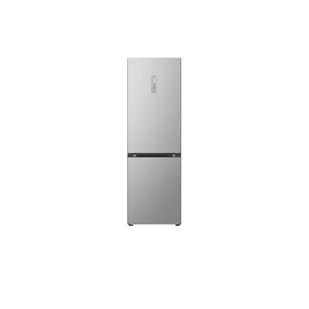 LG Refrigerator , GBV7170EPY , Energy efficiency class E , Free standing , Combi , Height 186 cm , No Frost system , Fridge net capacity 234 L , Freezer net capacity 110 L , Display , 35 dB , Silver