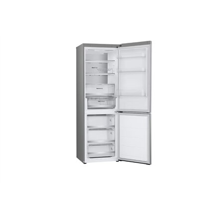 LG Refrigerator , GBV7170EPY , Energy efficiency class E , Free standing , Combi , Height 186 cm , No Frost system , Fridge net capacity 234 L , Freezer net capacity 110 L , Display , 35 dB , Silver