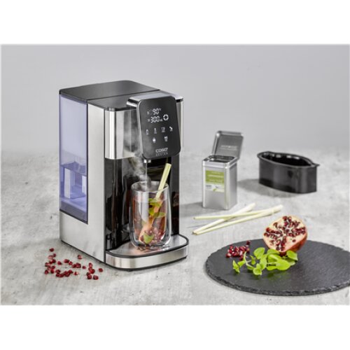 Caso , Turbo Hot Water Dispenser , HW 1660 , Water Dispenser , 2600 W , 4 L , Plastic/Stainless Steel , Black/Stainless Steel