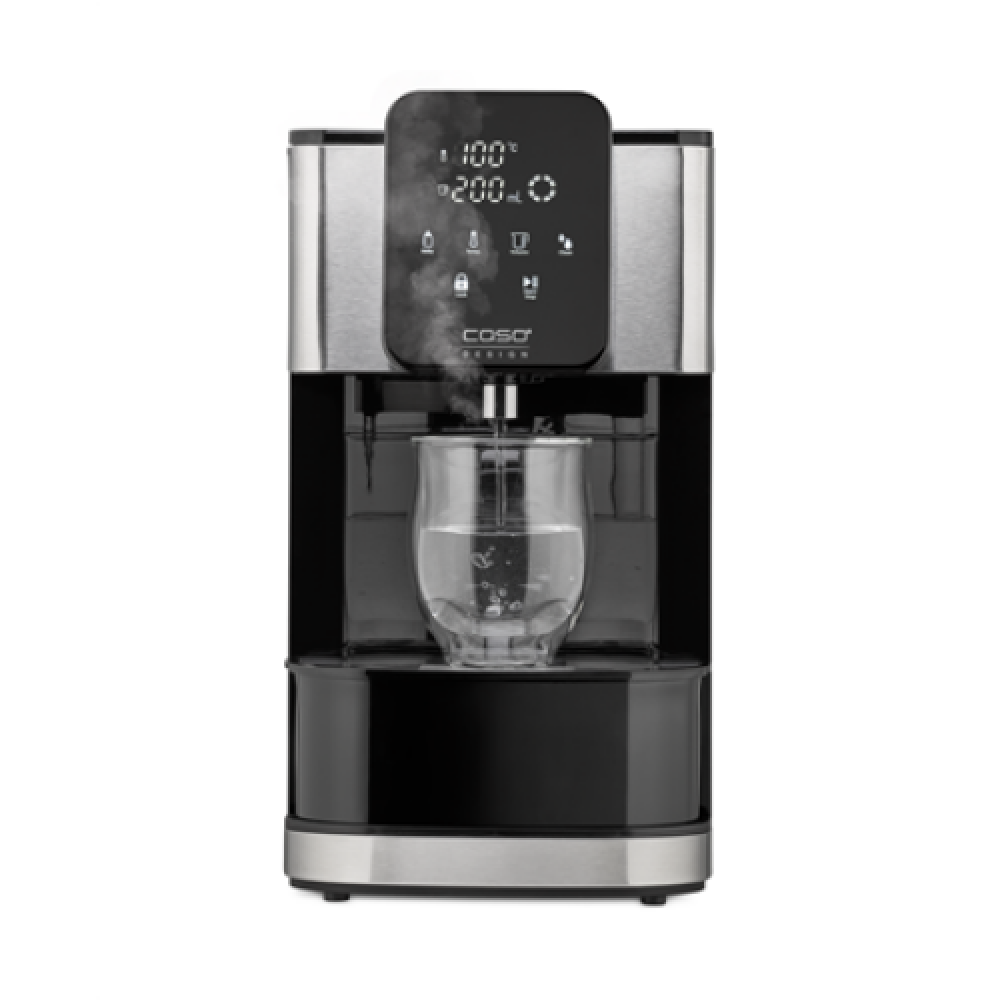 Caso , Turbo Hot Water Dispenser , HW 1660 , Water Dispenser , 2600 W , 4 L , Plastic/Stainless Steel , Black/Stainless Steel