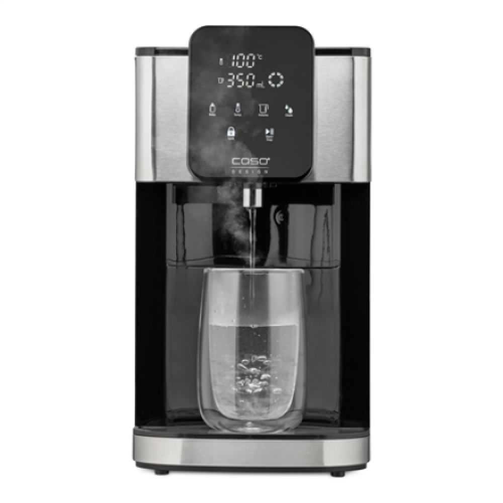 Caso , Turbo Hot Water Dispenser , HW 1660 , Water Dispenser , 2600 W , 4 L , Plastic/Stainless Steel , Black/Stainless Steel