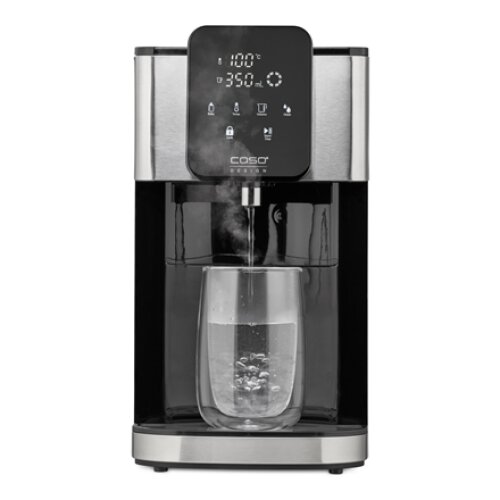 Caso , Turbo Hot Water Dispenser , HW 1660 , Water Dispenser , 2600 W , 4 L , Plastic/Stainless Steel , Black/Stainless Steel