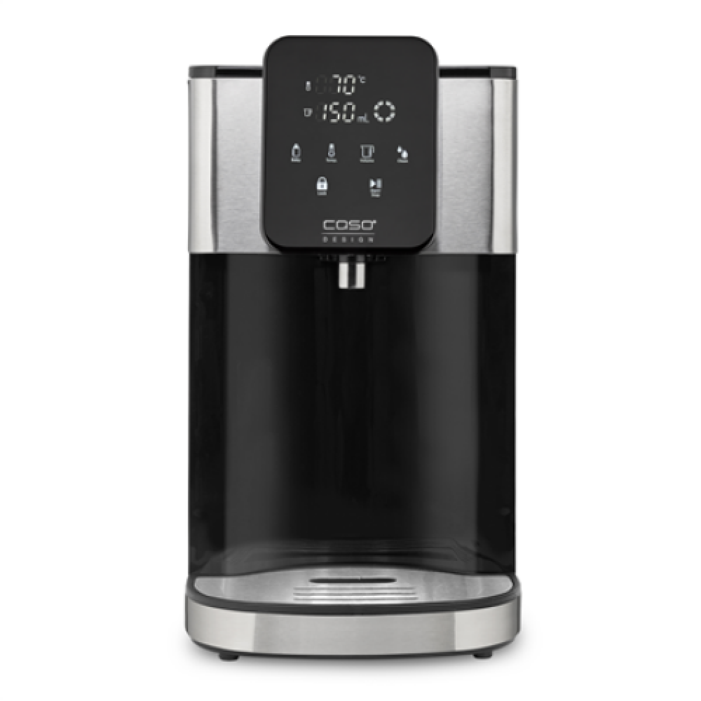 Caso , Turbo Hot Water Dispenser , HW 1660 , Water Dispenser , 2600 W , 4 L , Plastic/Stainless Steel , Black/Stainless Steel