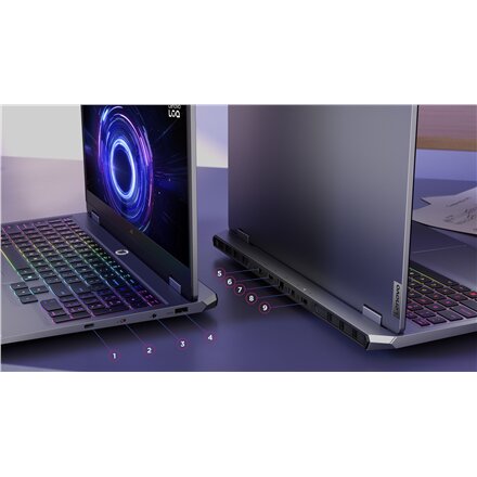 Lenovo LOQ 15IRX10 , Luna Grey , 15.6 , IPS , FHD , 1920 x 1080 pixels , Anti-glare , Intel Core i7 , i7-13650HX , 24 (2x12) GB , SO-DIMM DDR5 , Solid-state drive capacity 1000 GB , NVIDIA GeForce RTX 5060 , GDDR7 , 8 GB , Windows 11 Home , 802.11ax , Blu