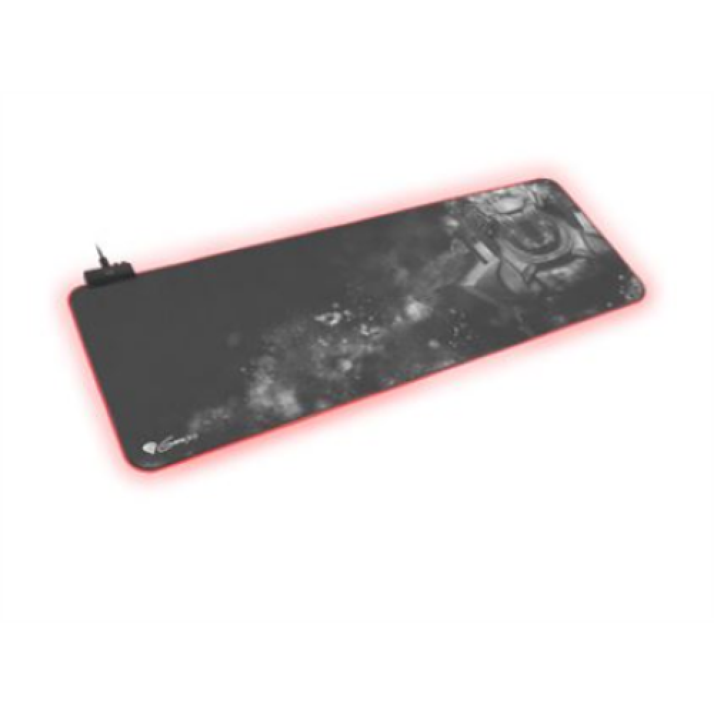 Genesis Boron 500 RGB Black, Gaming mouse pad, Fabric / Rubber, XXL-size, 300 x 800 x 4 mm
