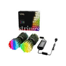 Twinkly,Strings Smart LED Lights 400 RGBW (Multicolor + White), 32m, Black wire,RGBW – 16M+ colors + Warm white