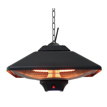 TunaBone Electric Ceiling Patio Heater , TB2088-01 , Patio heater , 2000 W , Number of power levels 3 , Black , IP24