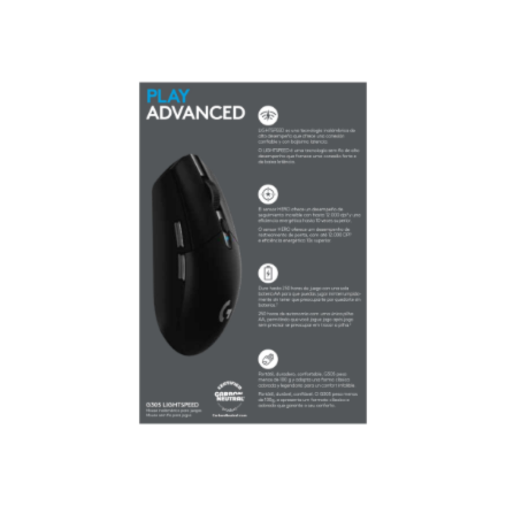Logitech Mouse G305 black 910-005283 , Logitech