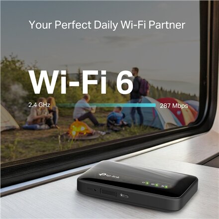 TP-LINK , 4G LTE Mobile Wi-Fi , M7005 , 802.11ax , MU-MiMO No , Antenna type Internal