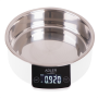 Adler , Kitchen scale with a bowl , AD 3166 , Maximum weight (capacity) 5 kg , Graduation 1 g , Display type LCD , White