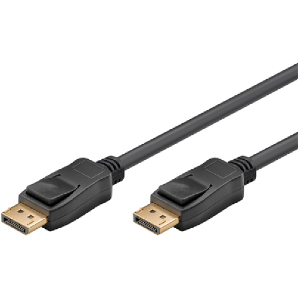 Goobay , DisplayPort to DisplayPort Connector Cable , 64799 , Black , 3 m