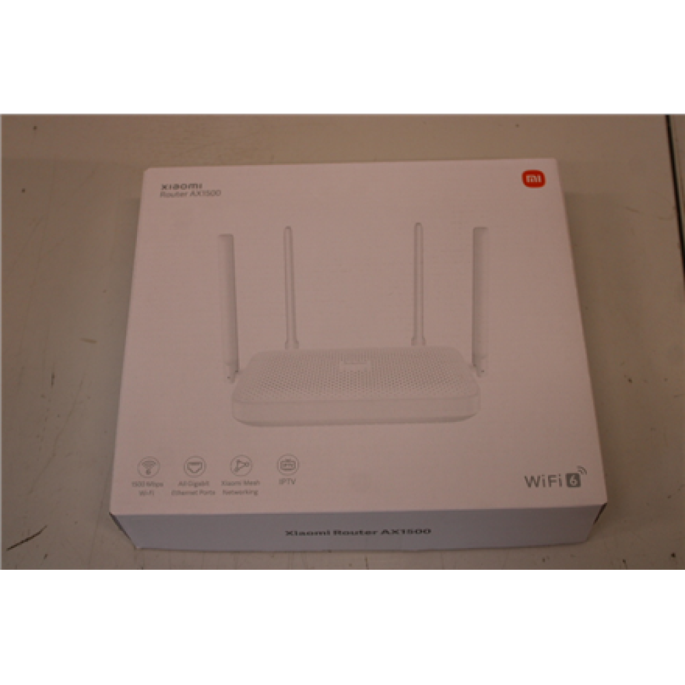 SALE OUT. Xiaomi Router AX1500 EU , Xiaomi DEMO, MISSING POWER ADAPTER