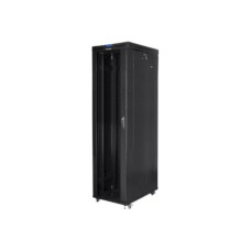 Lanberg , Rack cabinet 19 free-standing 47U/800x1000 (flat pack) with glass door, LCD , FF01-8047-12BL , Black Lanberg , Rack cabinet 19 free-standing 47U/800x1000 (flat pack) with glass door, LCD , FF01-8047-12BL , Black