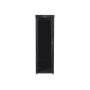 Lanberg , Rack cabinet 19 free-standing 47U/800x1000 (flat pack) with glass door, LCD , FF01-8047-12BL , Black