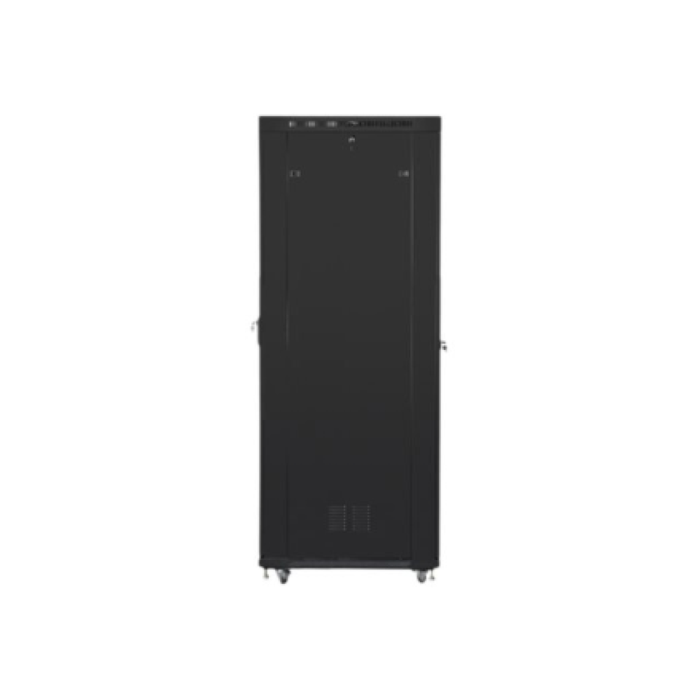 Lanberg Rack cabinet 19 free-standing 47U/800x1000 (flat pack) with glass door lCD V2, black , Lanberg