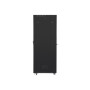 Lanberg , Rack cabinet 19 free-standing 47U/800x1000 (flat pack) with glass door, LCD , FF01-8047-12BL , Black