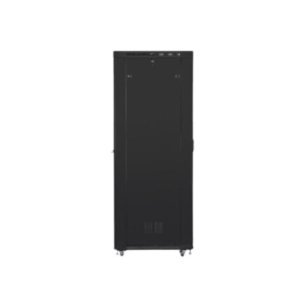 Lanberg , Rack cabinet 19 free-standing 47U/800x1000 (flat pack) with glass door, LCD , FF01-8047-12BL , Black