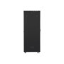Lanberg , Rack cabinet 19 free-standing 47U/800x1000 (flat pack) with glass door, LCD , FF01-8047-12BL , Black