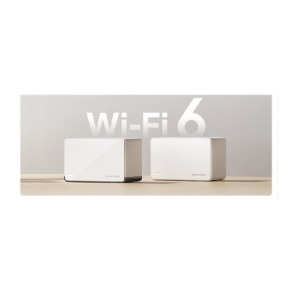 Mercusys Halo H85X(2-pack) AX3000 Whole Home Mesh Wi-Fi 6 System , Mercusys