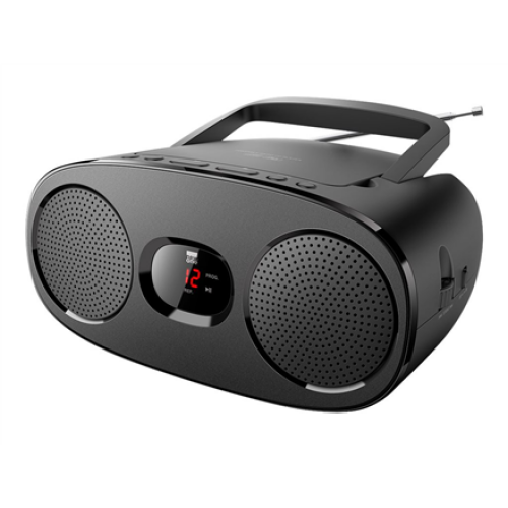 New-One , RD306 , Portable radio CD player , Black