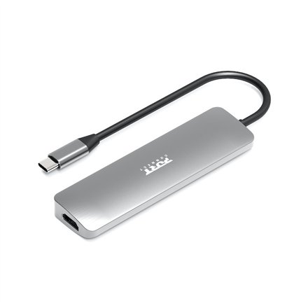 PORT CONNECT , Mobile docking station 1 X 4K USB-C 5 devices, 100W