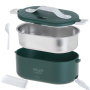 Adler , Electric lunch box with thermal bag , AD 4522 , 0.8 L , Plastic/Stainless steel , Green , Lid included
