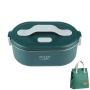 Adler , Electric lunch box with thermal bag , AD 4522 , 0.8 L , Plastic/Stainless steel , Green , Lid included