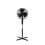 Mesko , Fan , MS 7311 , Stand Fan , Black , Diameter 40 cm , Number of speeds 3 , Oscillation , 45 W , No