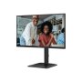 AOC , 24E4CV , 23.8 , IPS , FHD , 16:9 , 120 Hz , 4 ms , 1920 x 1080 pixels , 300 cd/m² , Black