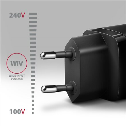 AXAGON Sil wallcharger 1x port USB-C, PD3.0/PPS/QC4+/SFC/AFC/Apple, 30W , ACU-PD30